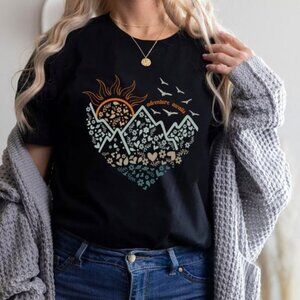 Adventure Awaits Shirt, Wanderlust Explore More Tee, Nature Lover Shirt